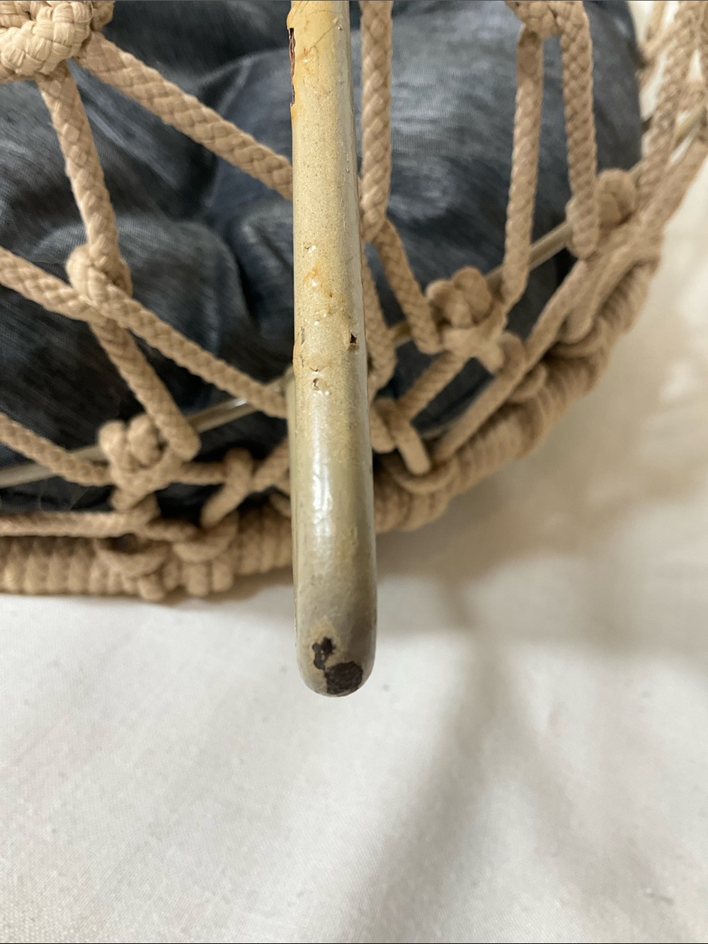 Woven Rope Cat Bed with Cushion - Picture 11 of 16